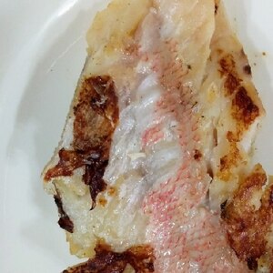 赤魚干物のオリーブオイル焼き